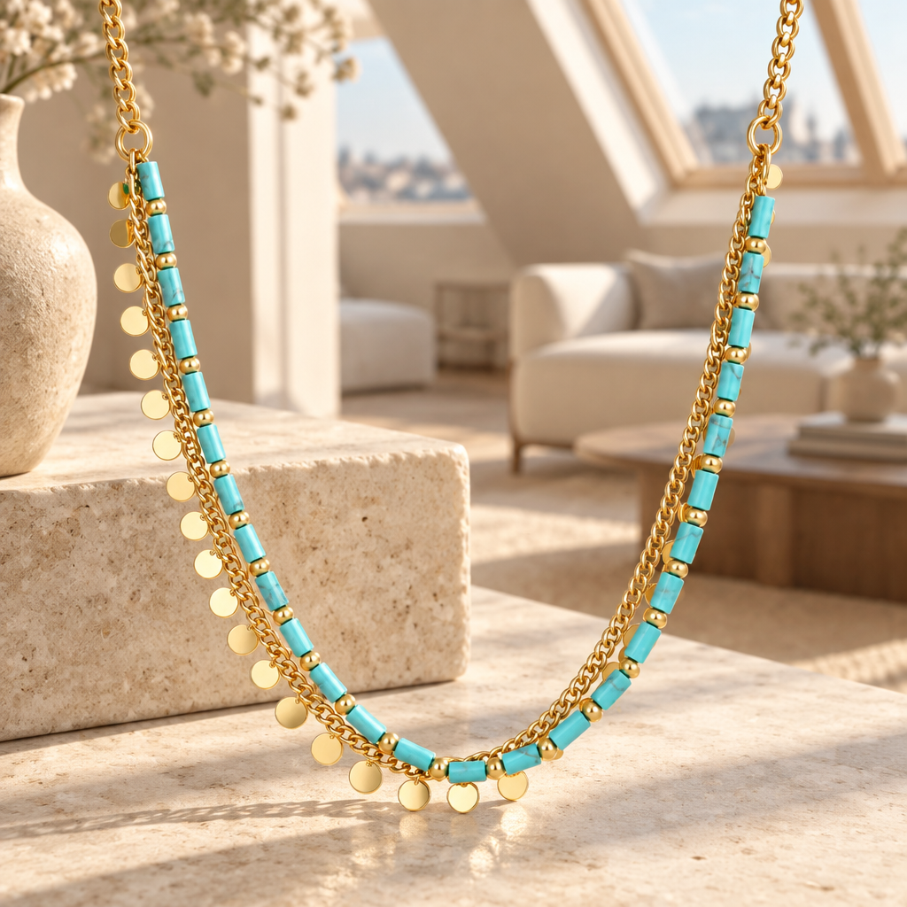 COLLAR BLUE 14164C01014