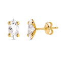 PENDIENTES PIEDRA OVAL 9K15715-OA