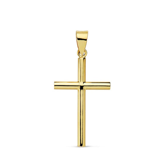 CRUZ ORO 18K LISA 23X13X2 MM 16907