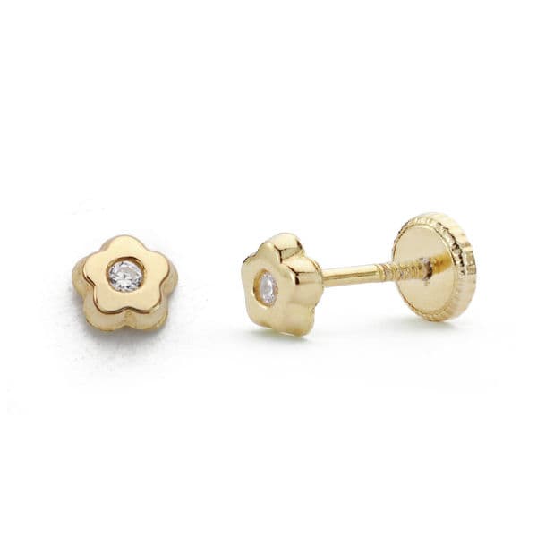 PENDIENTES FLOR CIRCONITA PRIMERA POSTURA