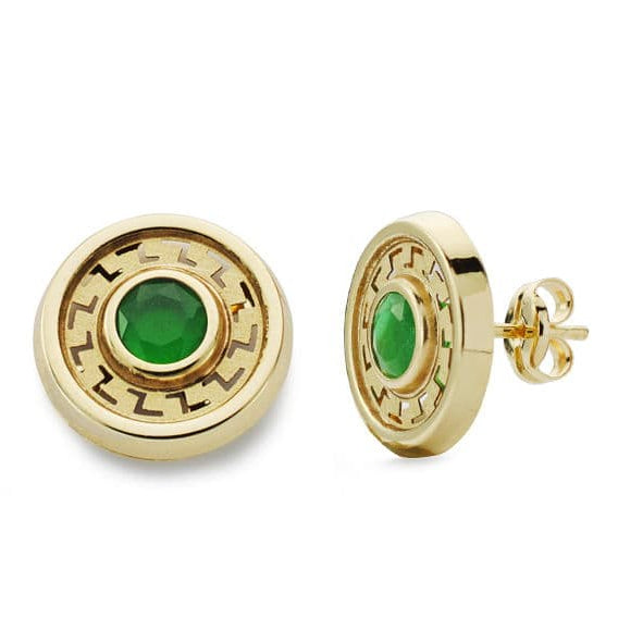 PENDIENTES ORO GRECA 9K18569-VE