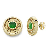 PENDIENTES ORO GRECA 9K18569-VE