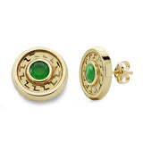 PENDIENTES ORO GRECA 9K18569-VE