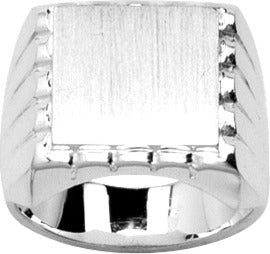 Anillo Sello Plata de Ley