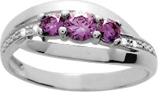 Anillo Violet Plata de Ley