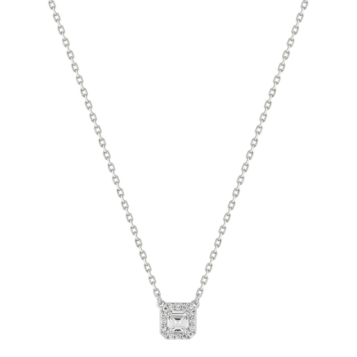 GARGANTILLA CHATON CUADRADO S925-196