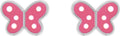 Pendientes Mariposas Rosas