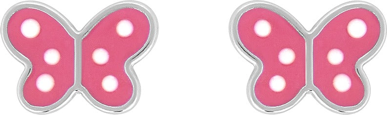 Pendientes Mariposas Rosas