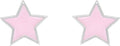 Pendientes Estrellas Rosas