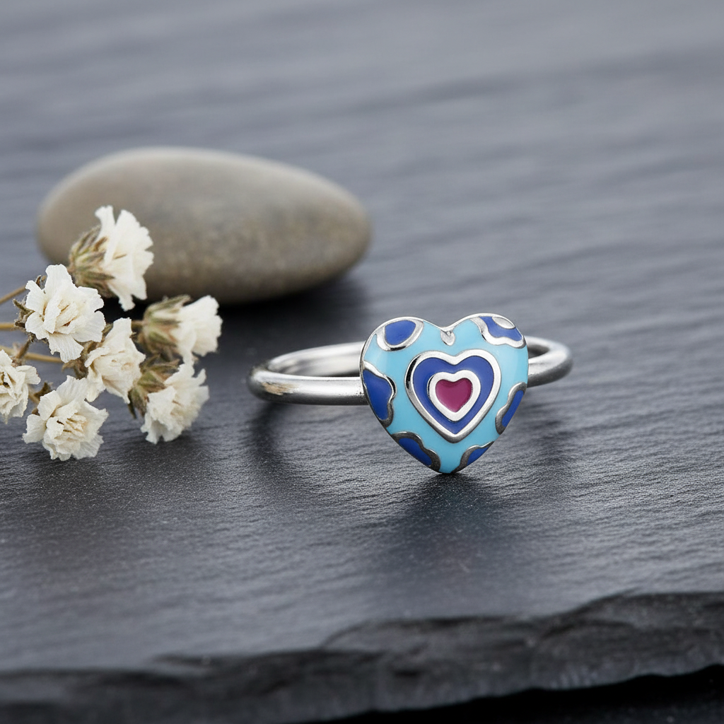 ANILLO NIÑA CORAZÓN ABIERTO