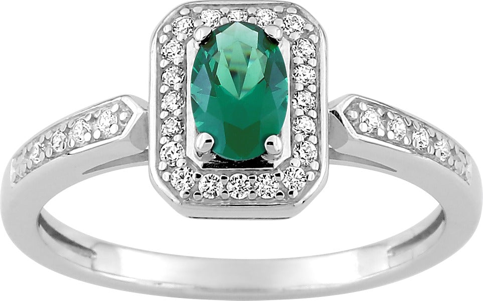 Anillo Greeny Plata de Ley