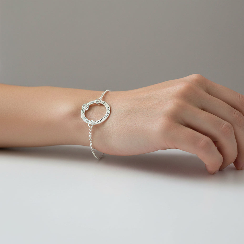 PULSERA ARO GRABADO A LASER