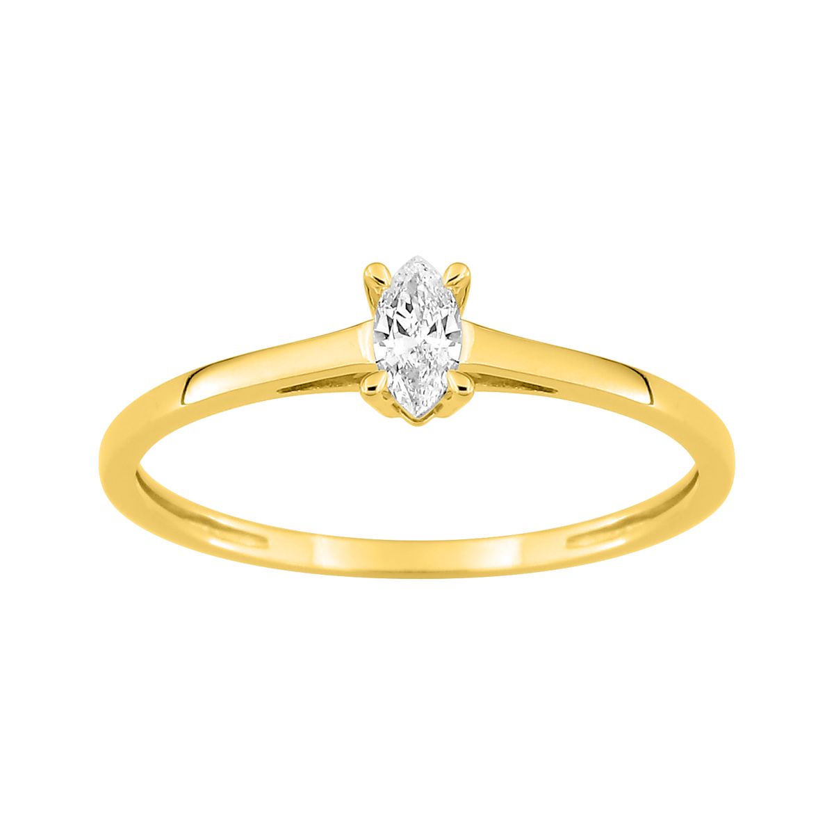 SORTIJA CON DIAMANTE  - 9KLGD176Y