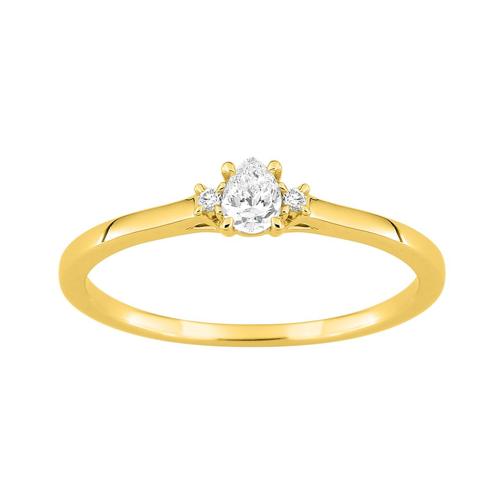 SORTIJA CON DIAMANTE  - 9KLGD180Y