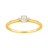 SORTIJA CON DIAMANTE  - 9KLGD180Y