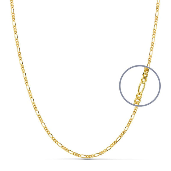 CADENA ORO DE LEY 50CM 9K-C008