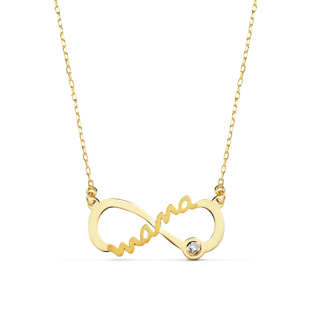 COLLAR MAMA ORO DE LEY - C007