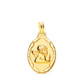 MEDALLA ANGELITO OVAL ORO