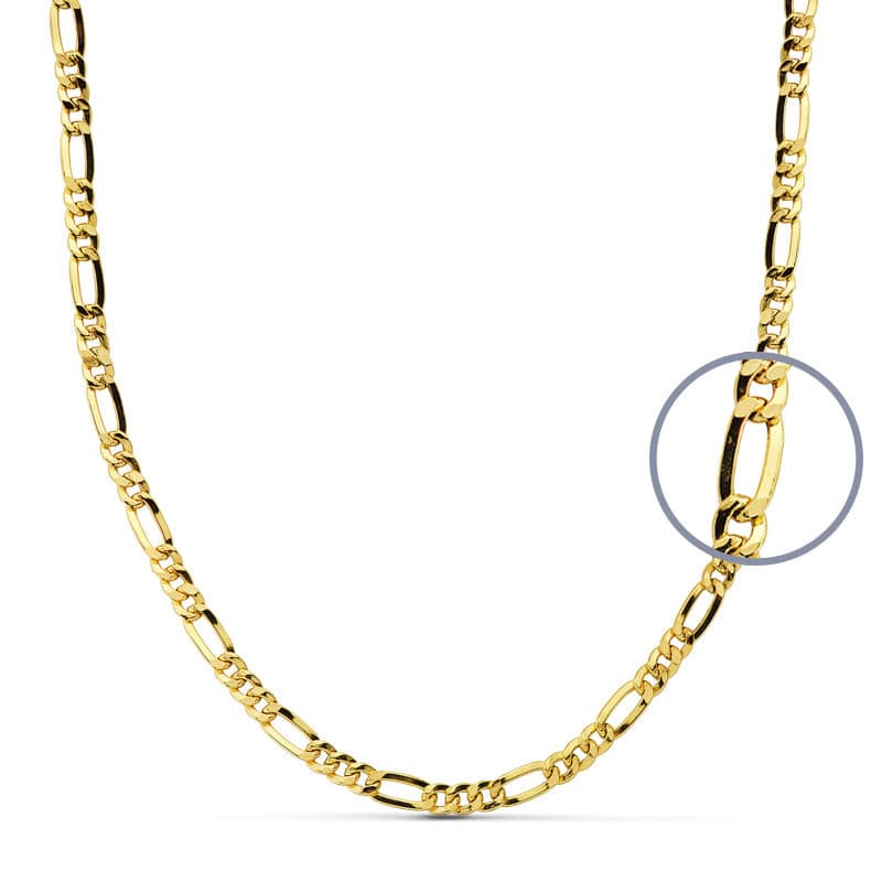 CADENA ORO DE LEY 50CM 9K-C003