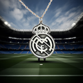 COLLAR  PLATA REAL MADRID