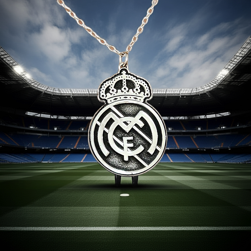 COLLAR  PLATA REAL MADRID
