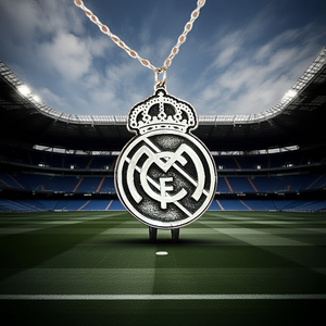 COLLAR  PLATA REAL MADRID