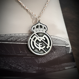 COLLAR  PLATA REAL MADRID