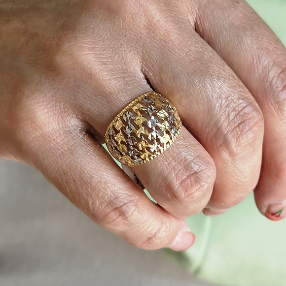 ANILLO BICOLOR CALADITO