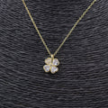 COLLAR TREBOL CORAZÓN