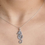 COLLAR CABALLITO DE MAR S925-079