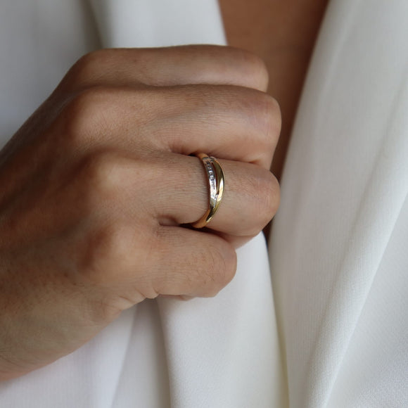 SORTIJA BICOLOR BANDAS VF20632-2