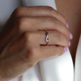 SORTIJA BICOLOR ENTRELAZADA  VF20353-2