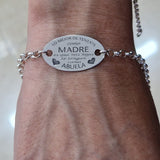 Pulsera Grabado Laser Madre