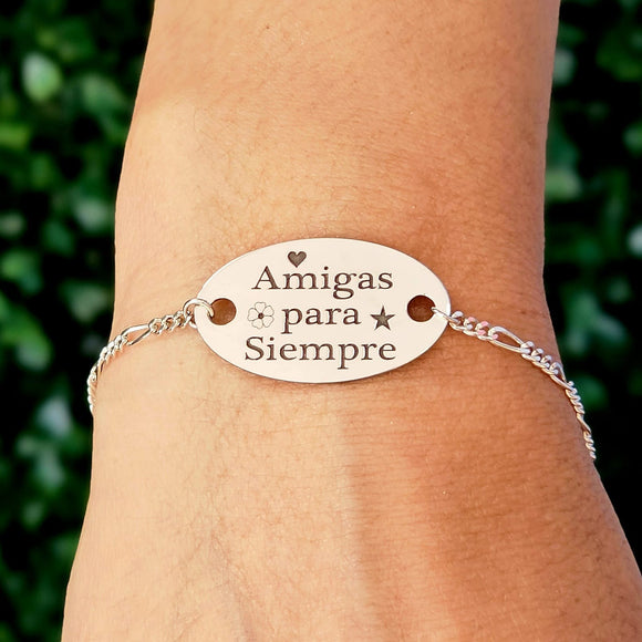 PULSERA AMIGAS PARA SIEMPRE