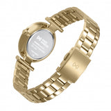 Reloj de Mujer Shibuya caja y brazalete de acero en Ip dorado  MM1015-53