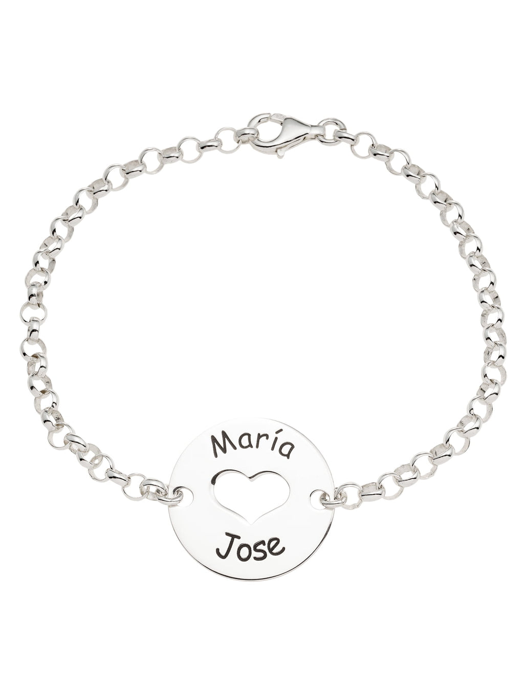 PULSERA CORAZÓN CALADO
