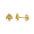 MINI PENDIENTES PICAS CON CIRCONITAS