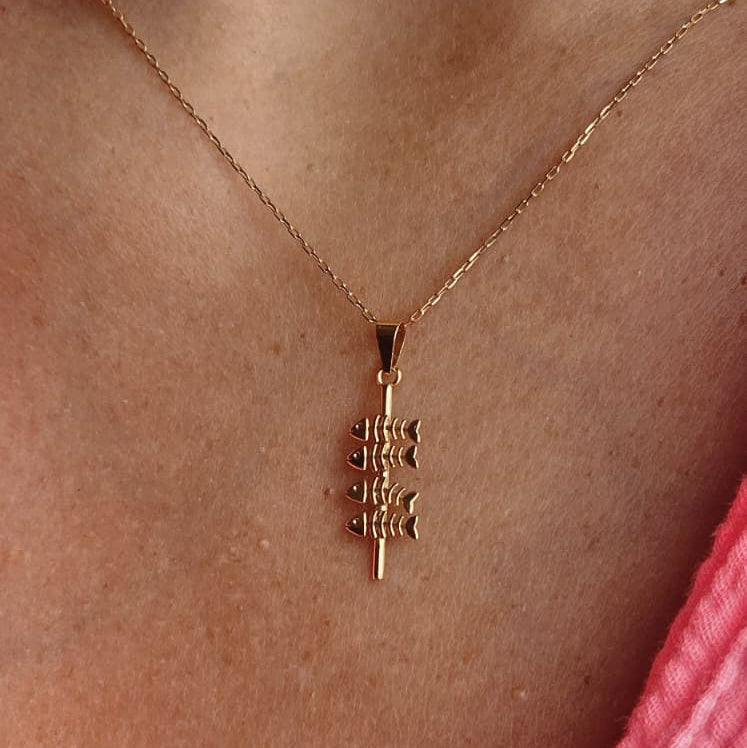 COLLAR ESPETO ORO