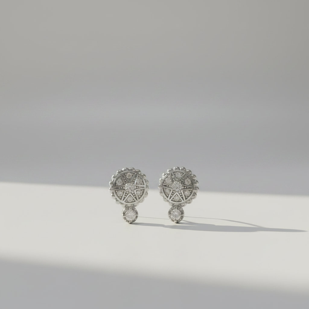 PENDIENTES PLATA DE LEY CIRCONITAS CLIP II