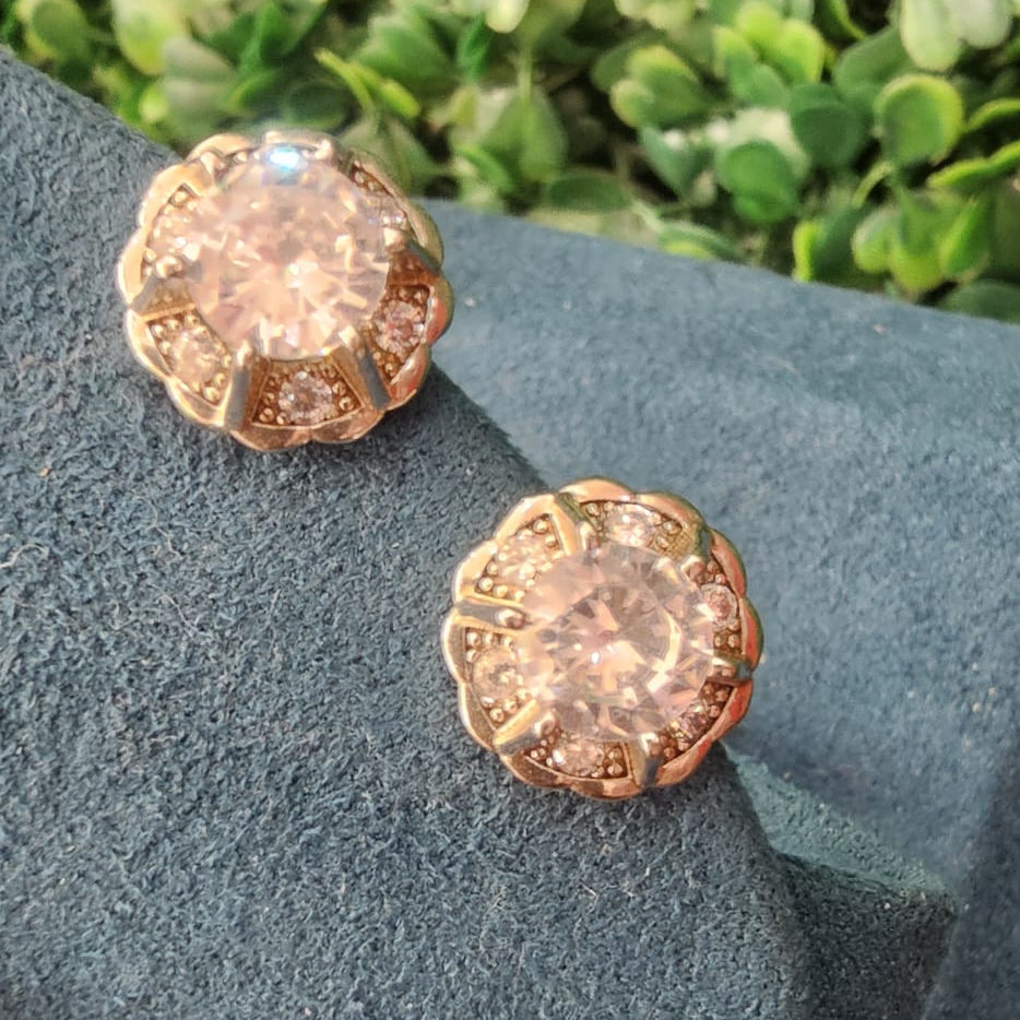 PENDIENTES PLATA DE LEY OMEGA