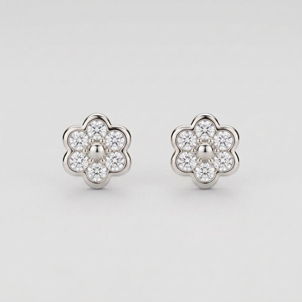 PENDIENTES MARGARITA PEQUEÑA  JPN376