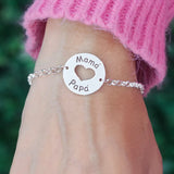 PULSERA CORAZÓN CALADO