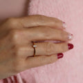SORTIJA CON DIAMANTE  - 9KLGD176Y