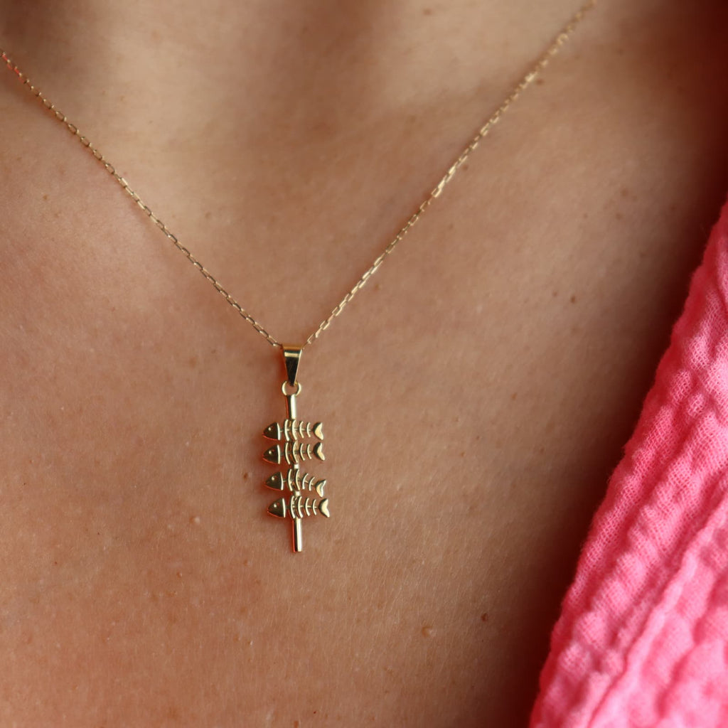 COLLAR ESPETO ORO