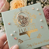 COLLAR OVAL MAMÁ Y BEBÉ