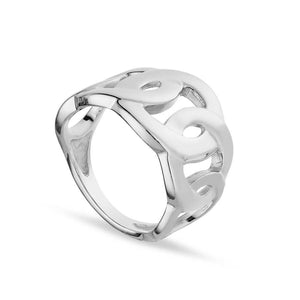 Anillo Aros Plata de Ley