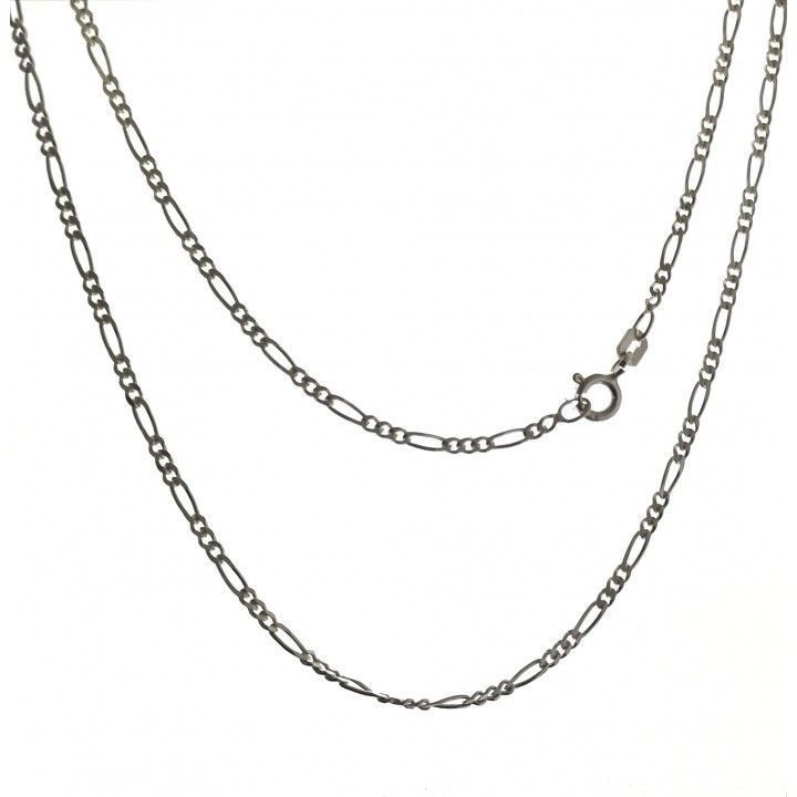 CADENA 3X1 PLATA DE LEY 45CM 13801D
