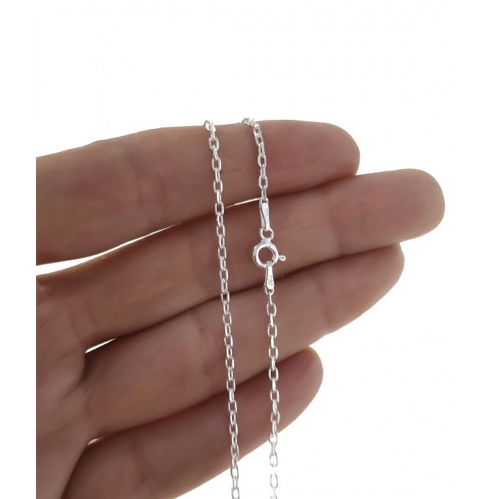 CADENA FORZADA OVAL PLATA DE LEY 26442D