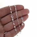 CADENA LUMINA PLATA DE LEY 20979D
