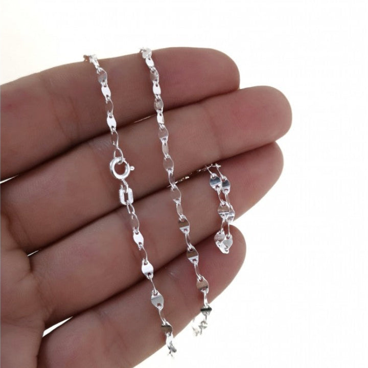 CADENA LUMINA PLATA DE LEY 20979D